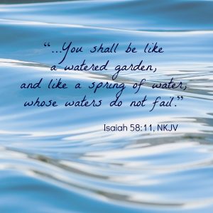 Isaiah 58:11 | KingdomNomics