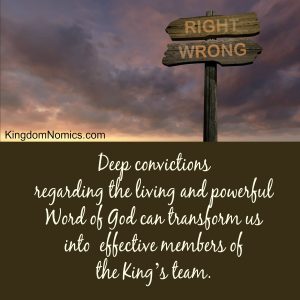 The Power of Deep Convictions | KingdomNomics.com