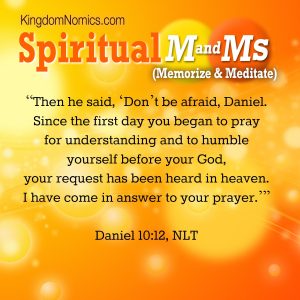 God Does Respond! | KingdomNomics.com