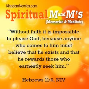 God Rewards Those Who Seek Him | KingdomNomics.com