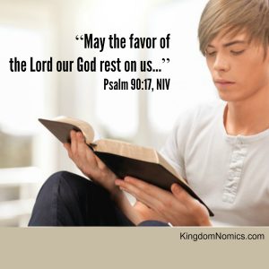Pray for the Favor of God to Rest on You | KingdomNomics.com